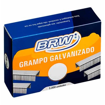 Grampo para Grampeador 23/17 Galvanizado Gr2317 / 1000Un / BRW
