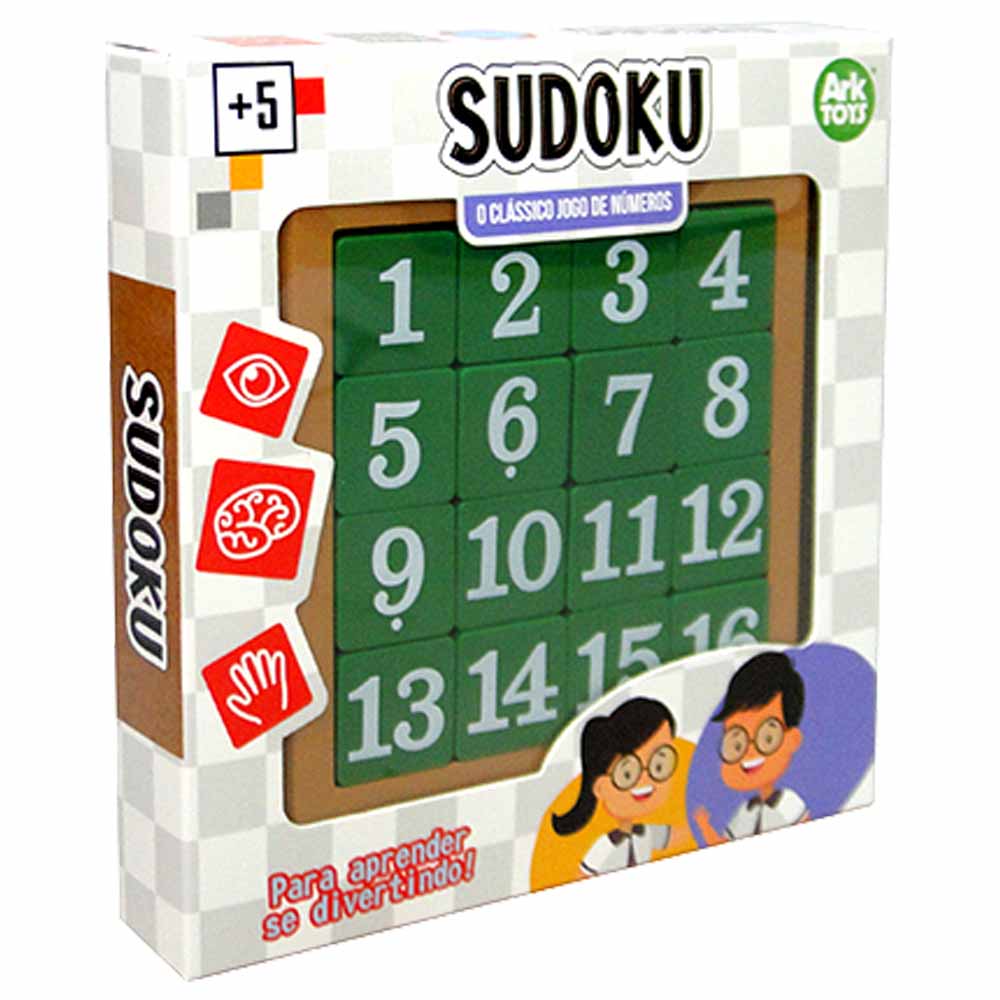 Jogo Sudoku UN ARK Brasil Atacadosaopaulo